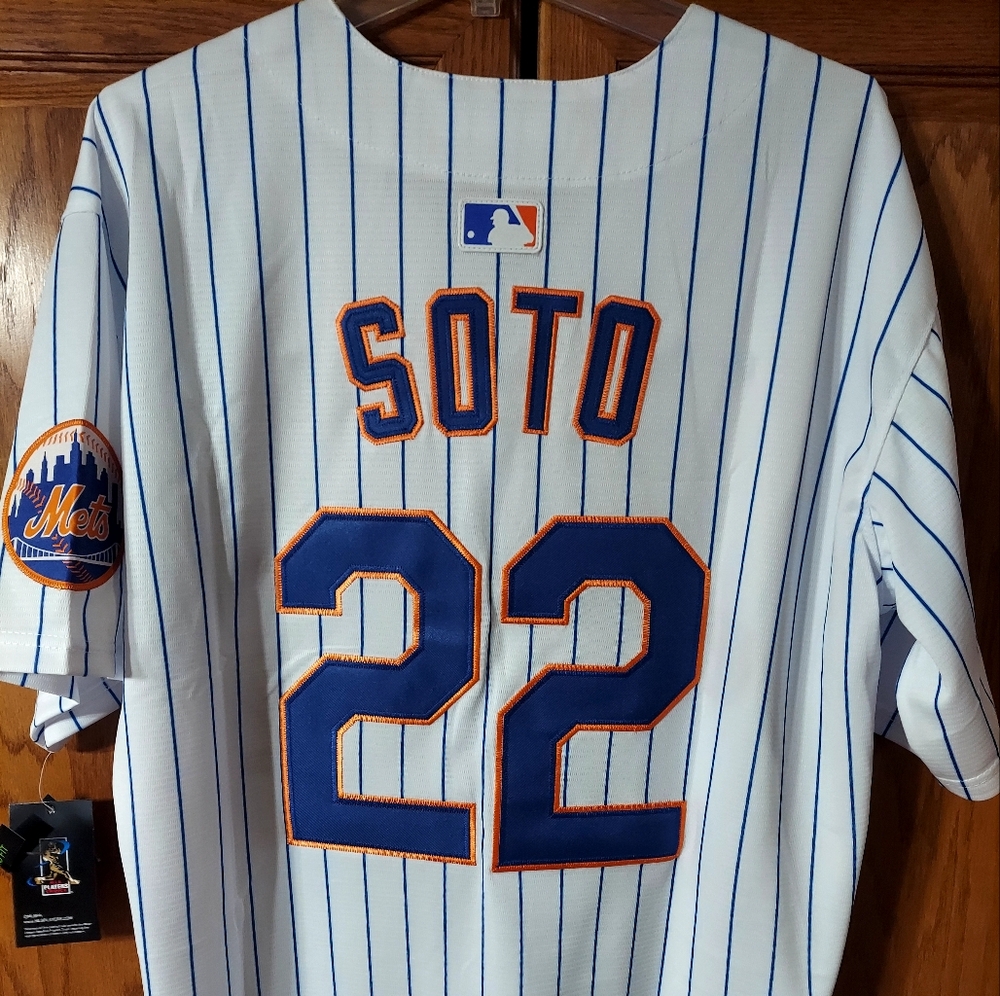 Juan Soto NY Mets White Stitched Jersey. 2025 Size XL